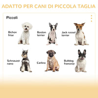 Cuccia per Cani 70x64x56 cm con Vassoio per Ciotole Finestre Grigia e Bianca