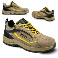 Scarpe antinfortunistiche Scarpa antinfortunistica Indy Colton S1P ESD Tan Giallo Sparco 41