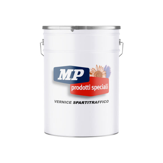 Vernice Spartitraffico 5Kg-Vernice Per Segnaletiche Stradali Orizzontali Per Esterno Colore Bianco-Colorificio Mp