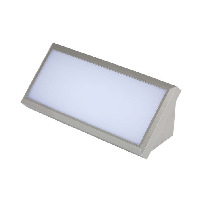 Faro faretto led da parete da esterno 20w Outdoor Soft Light Large Grey Body