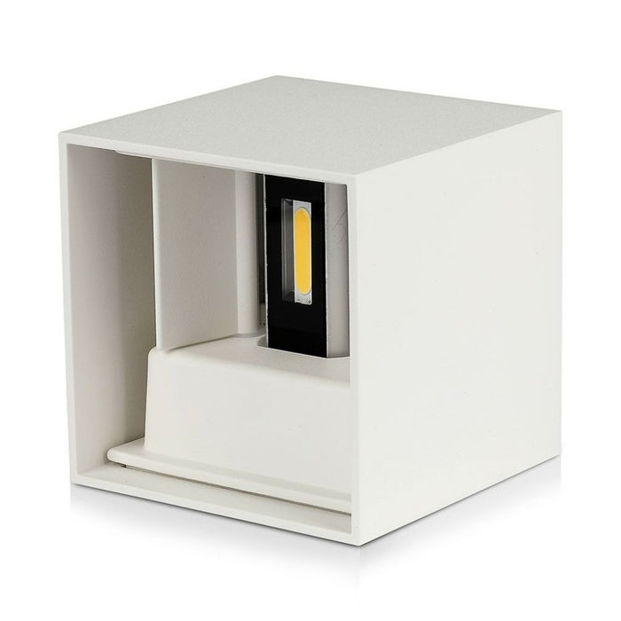 Lampada a parete a LED da 11 W con chip bridgelux bianco 3000k quadrati