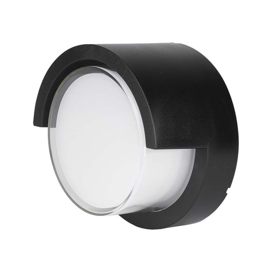 Luce a parete LED da 12 W Sami-frame Black Round 3000K