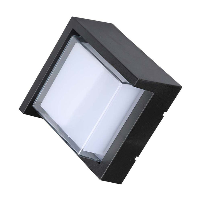 Luce a parete LED da 7W Light Sami-frame Black Square 3000K