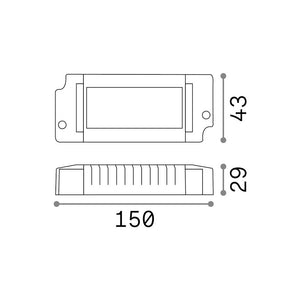 Driver Basic Materie Plastiche 12W