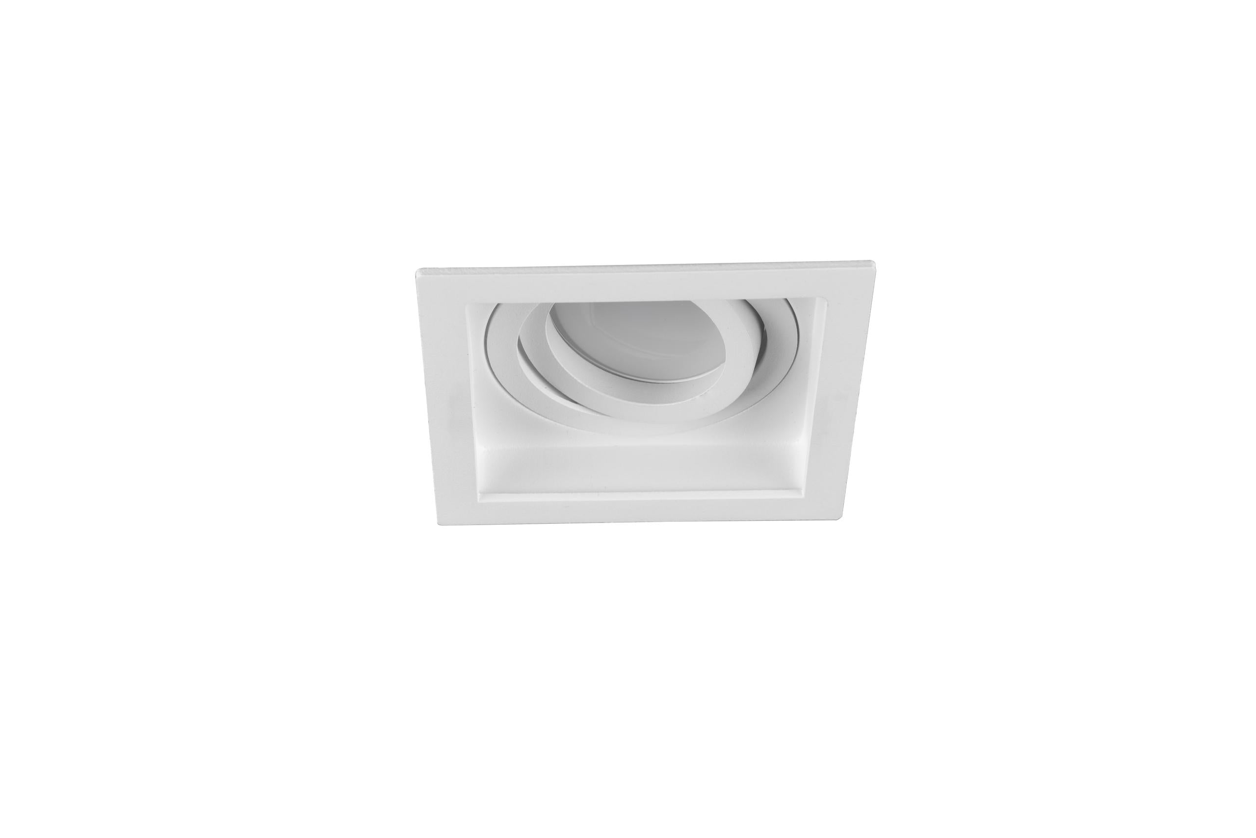 Illuminazione da Incasso da Interno a LED in Metallo Bianco Opaco