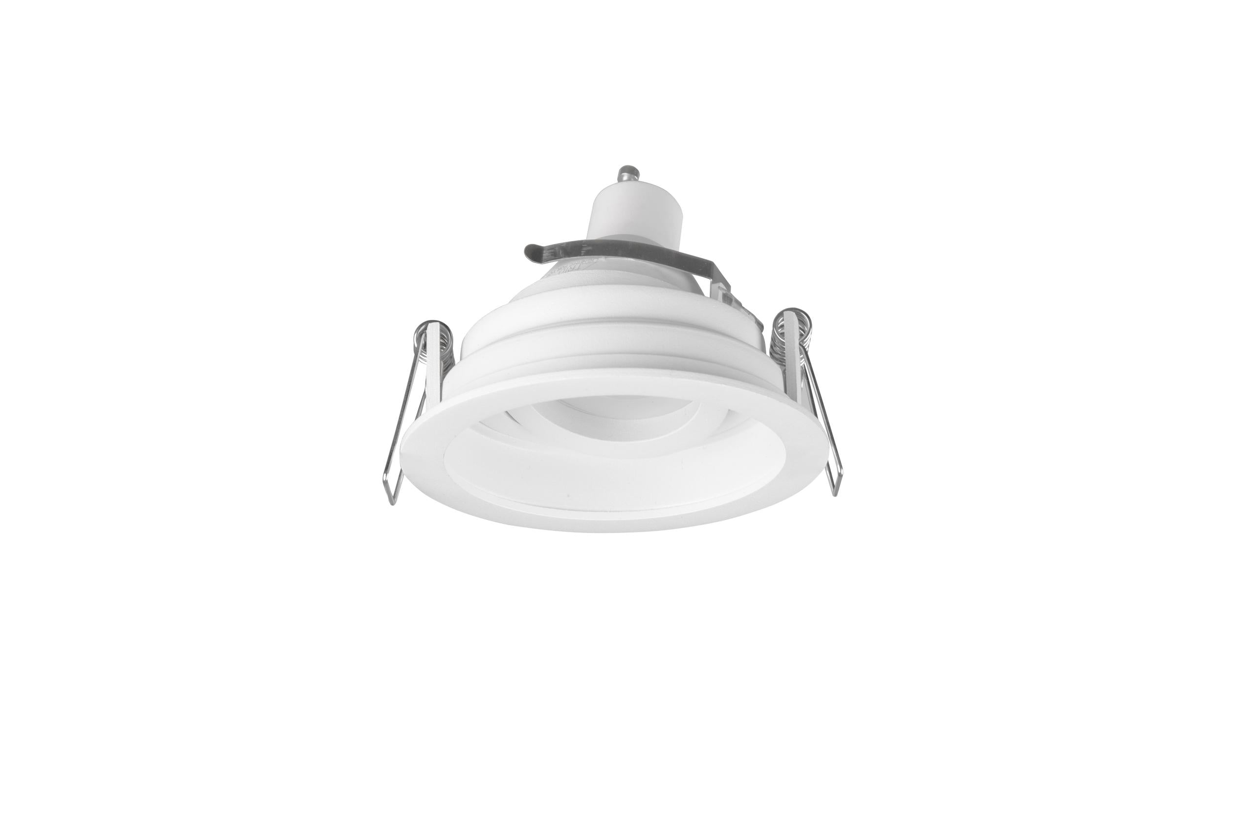 Illuminazione da Incasso da Interno a LED in Metallo Bianco Opaco