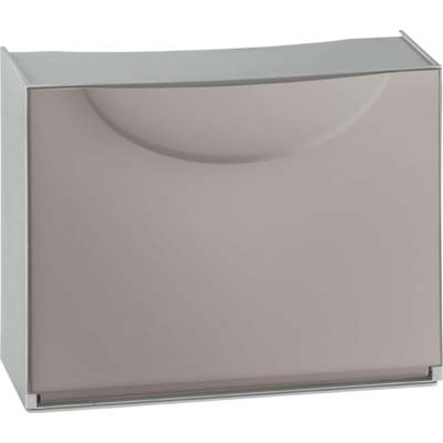 Scarpiera modulare harmony box terry tortora/grigio cm 51x19 h.cm 39 Terry 