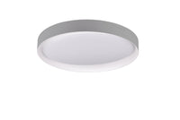 Plafoniera da Interno a LED in Plastica Grigio