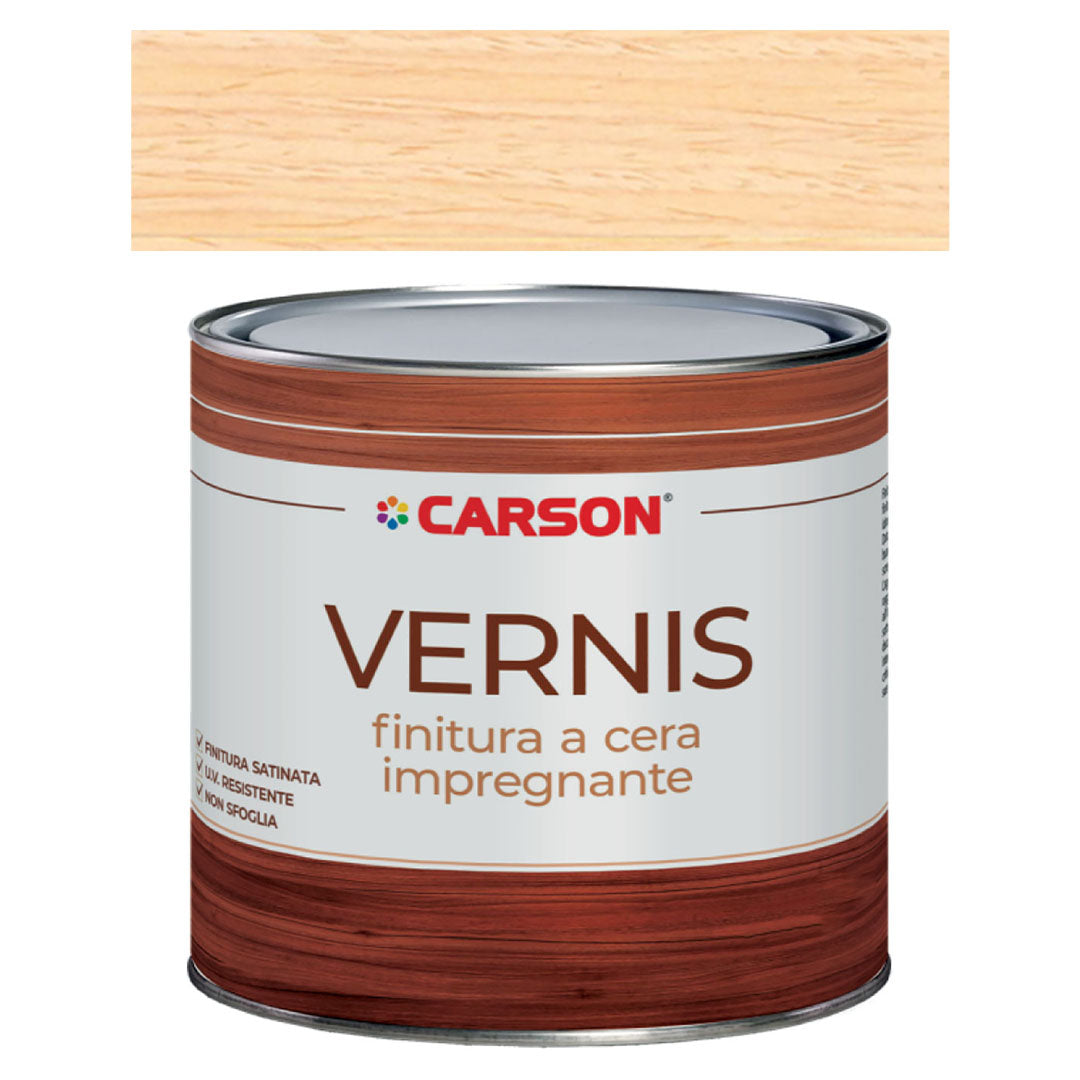 Vernis finitura a cera impregnante a solvente cerato 501 Incolore Colorificio Carson 750 ml