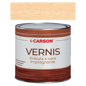 Vernis finitura a cera impregnante a solvente cerato 501 Incolore Colorificio Carson 750 ml