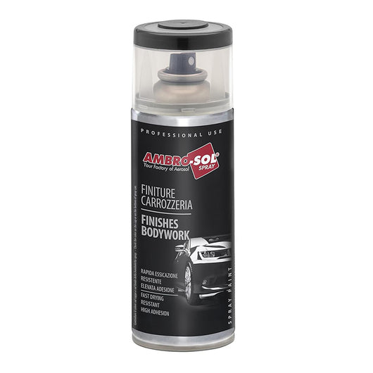 Smalto spray finiture carrozzeria finitura fascioni paraurti spoilers 400 ml - AmbroSol Nero Goffrato