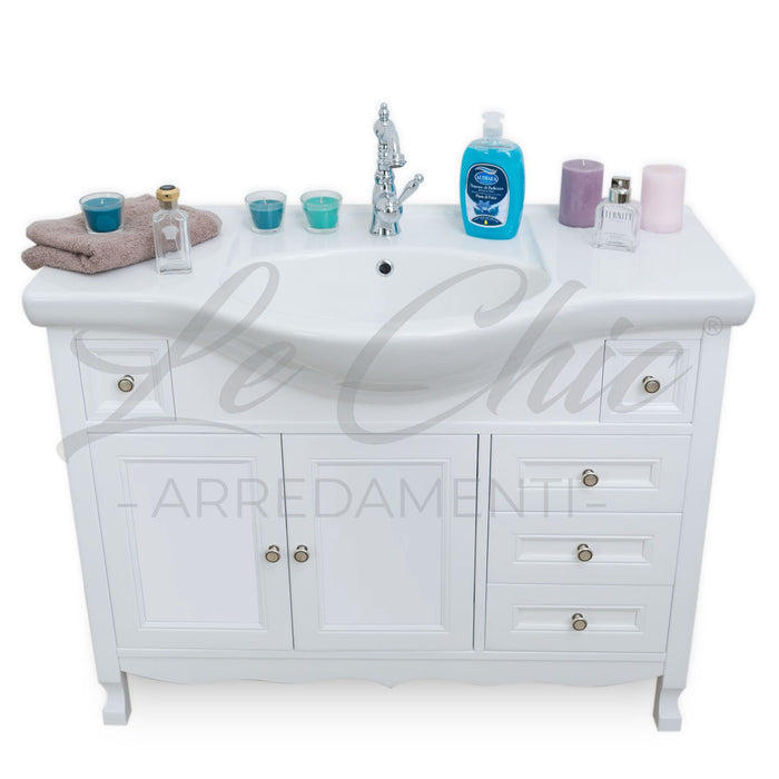 Mobile lavabo provenzale 105cm