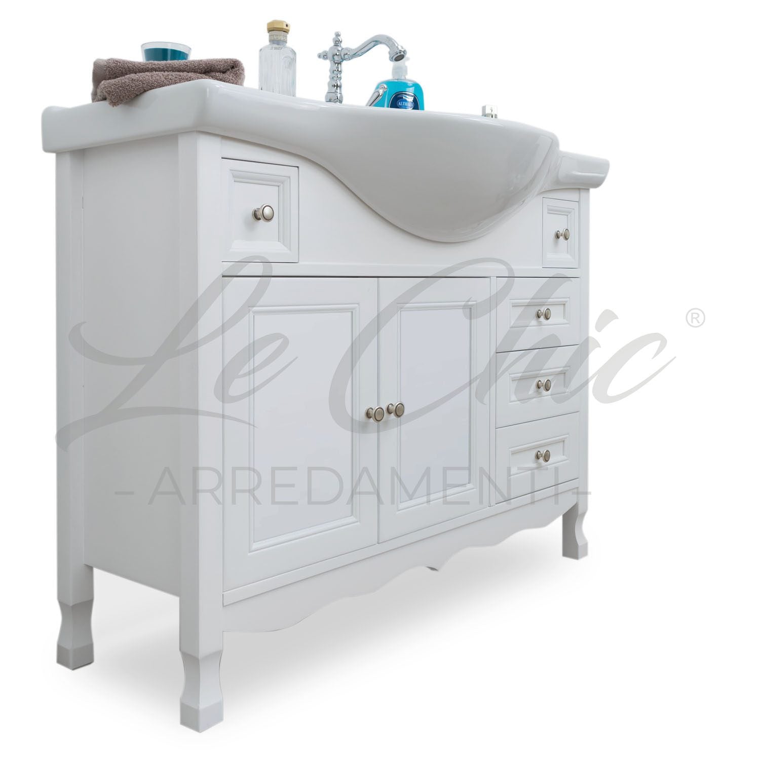 Mobile lavabo provenzale 105cm