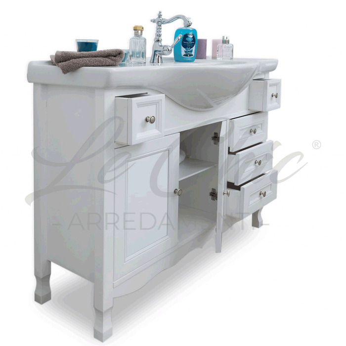 Mobile lavabo provenzale 105cm