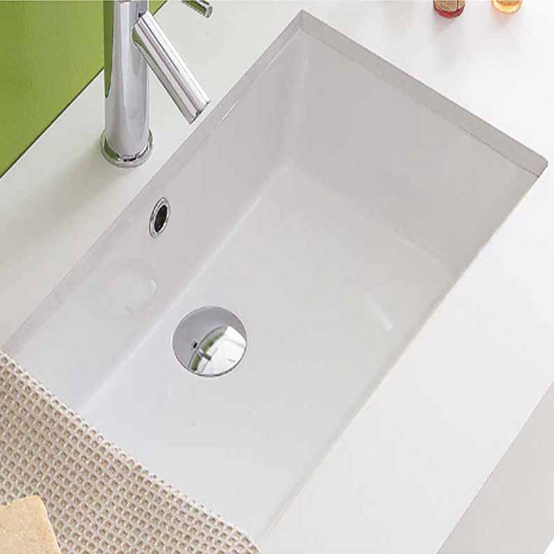 Lavabo da incasso sottopiano Althea modello Enjoy2 52x34 cm 