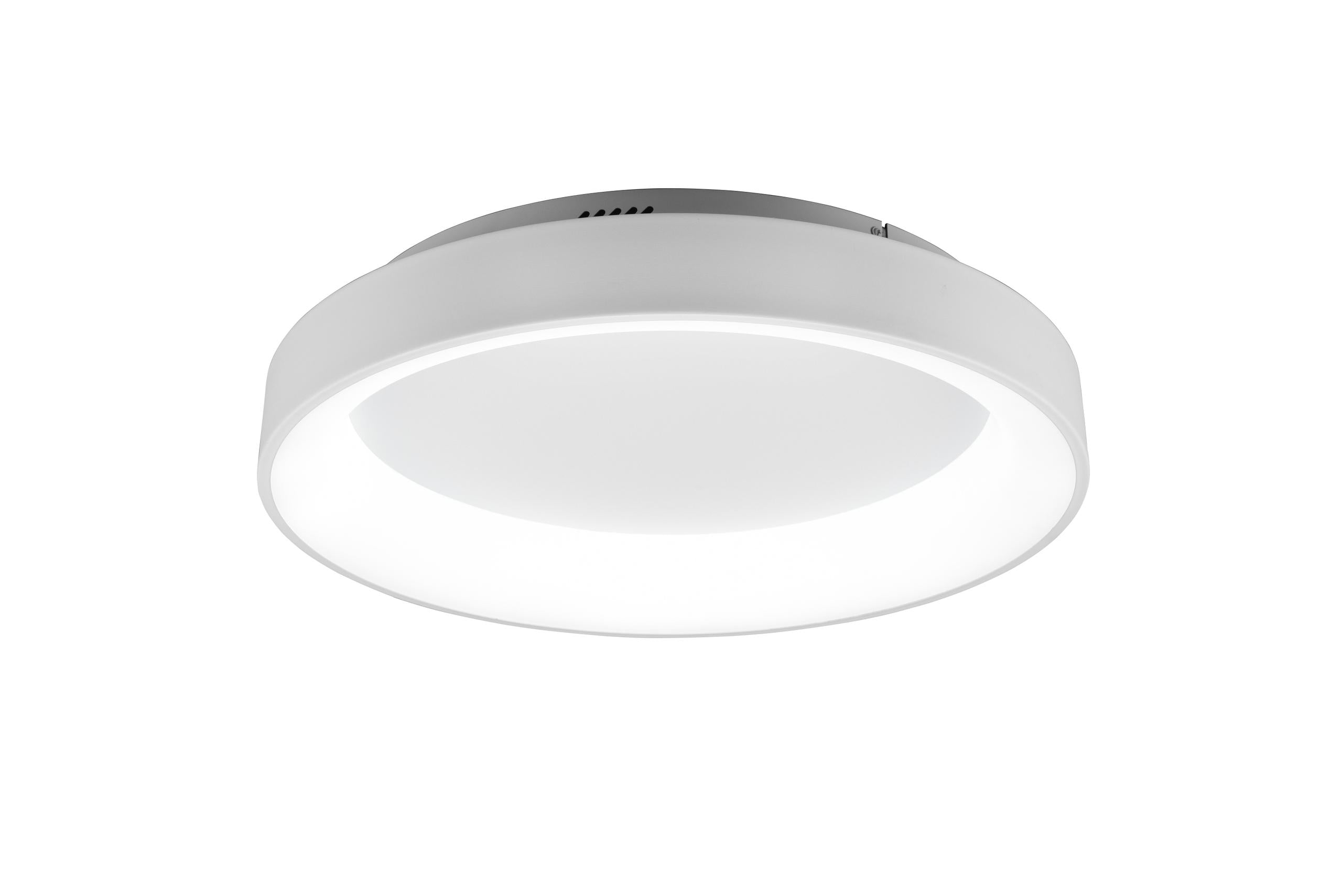 Plafoniera da Interno a Led in Metallo Bianco Opaco