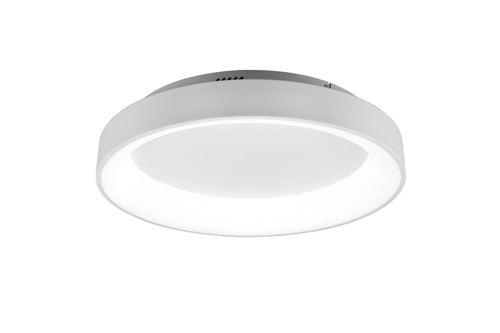 Plafoniera da Interno a Led in Metallo Bianco Opaco