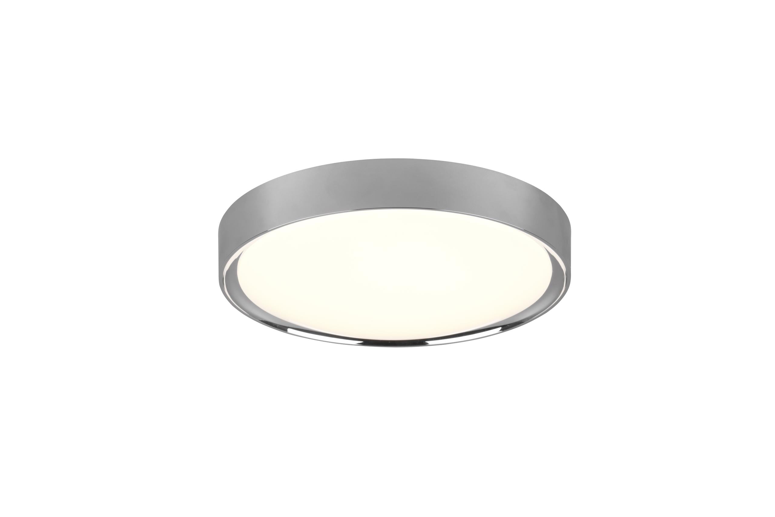 Plafoniera da Interno a led in Plastica Cromo