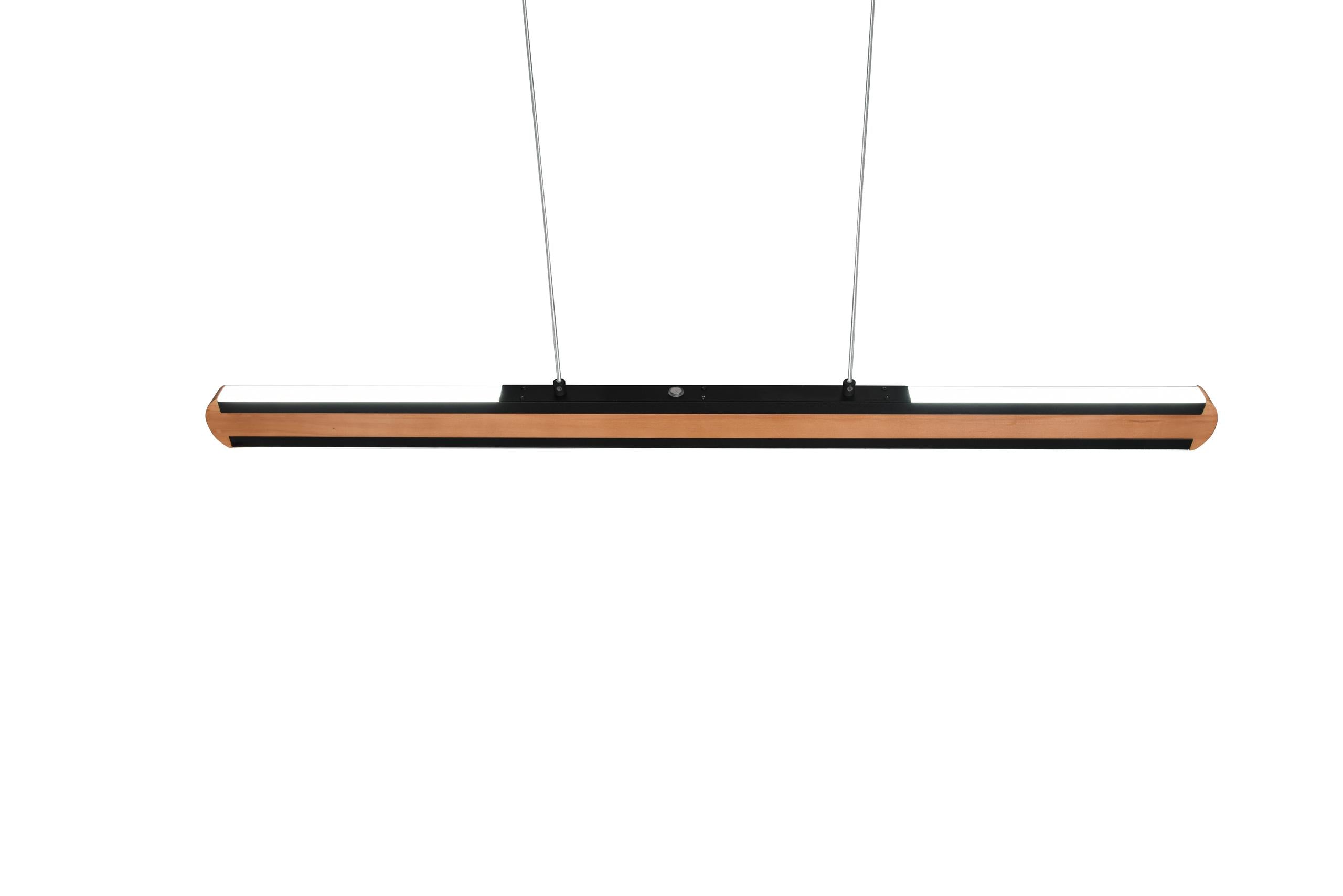 Lampada a Sospensione da Interno a led in Legno naturale Legno Naturale