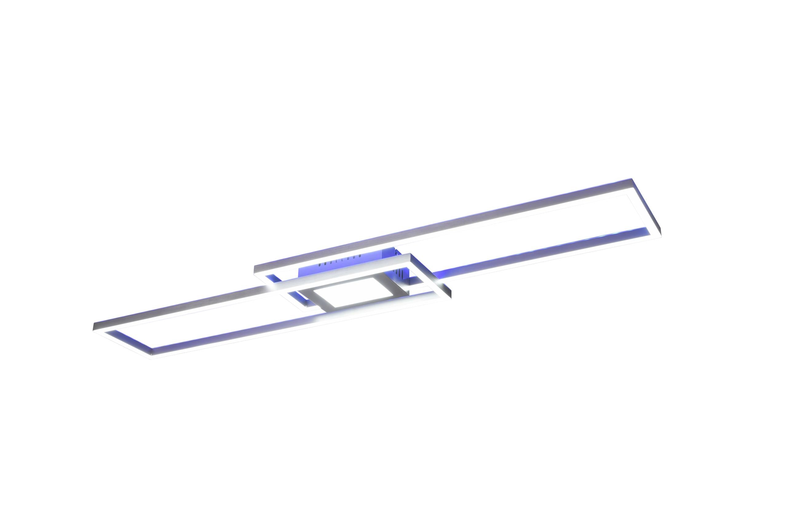 Plafoniera da Interno a led in Metallo Nickel Opaco