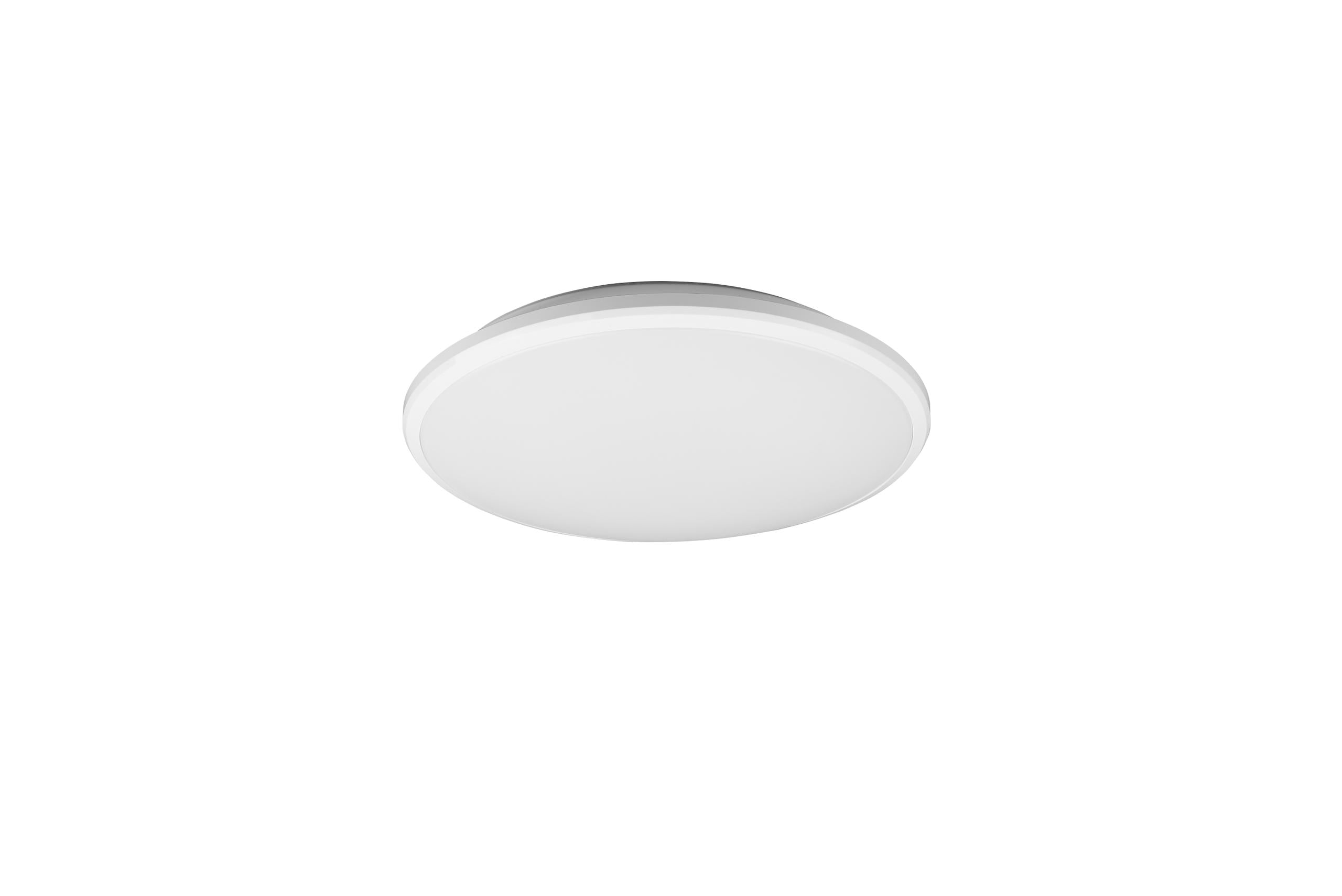 Plafoniera da Interno a LED in Plastica Bianco Opaco