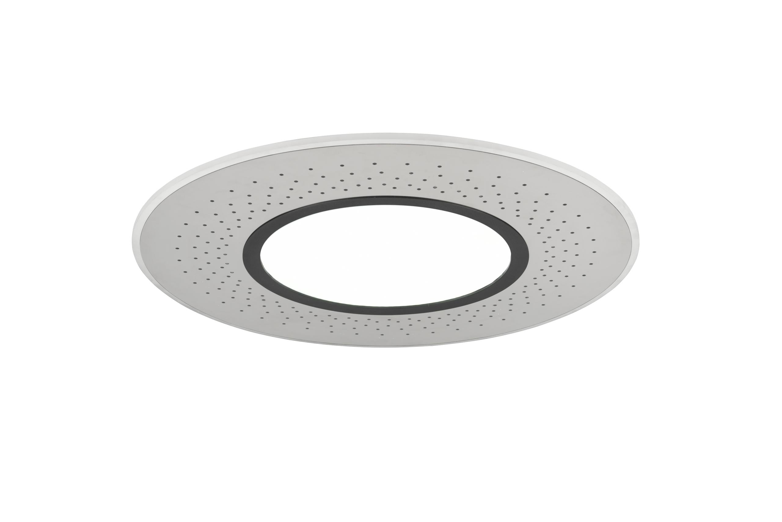 Plafoniera da Interno a LED in Metallo Nickel Opaco