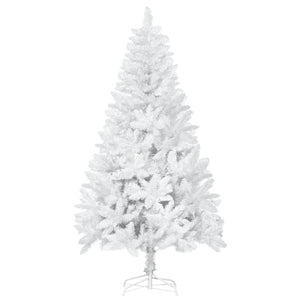 Albero di Natale Artificiale 180 cm 550 Rami in PVC Bianco