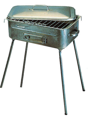 Barbecue a Carbone Carbonella Portatile 25x36cm Bauer Fornacella