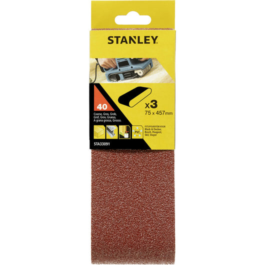 piranha/stanley x33091 3 nastri 75x457 gr.40 22055