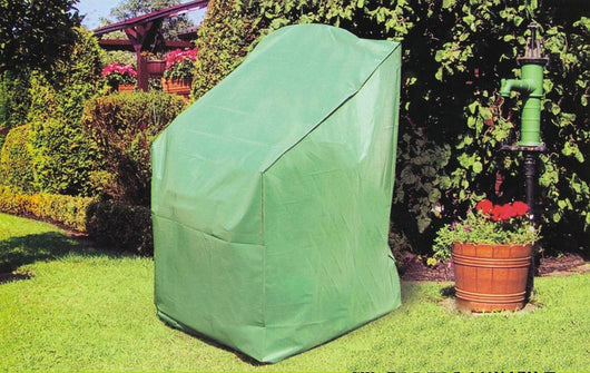 Telo Impermeabile 65x65x110/150cm in Poliestere per Poltrone da Giardino Bauer Verde