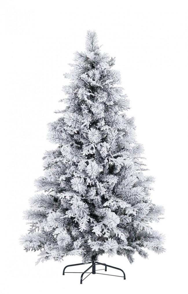 Albero di Natale Artificiale Innevato 150 cm 278 Rami Verde