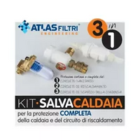 Kit salvacaldaia 3 IN 1 dosatore, defangatore e nutralizzatore RE6170160 Atlas