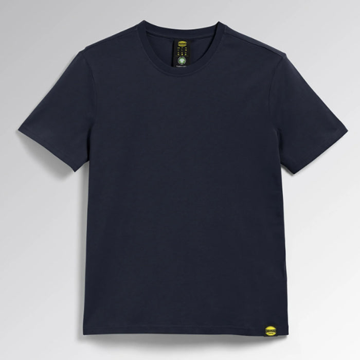 T-shirt MC Atony Organic Blu classico 702.176913_60062 Maglia manica corta Diadora Utility M