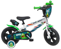 Bicicletta per Bambino 12” 1 Freno Gomme in EVA Ufo Bianca