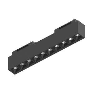 Sistema Binario Arca Accent Alluminio Nero Led 15W 4000K Luce Naturale