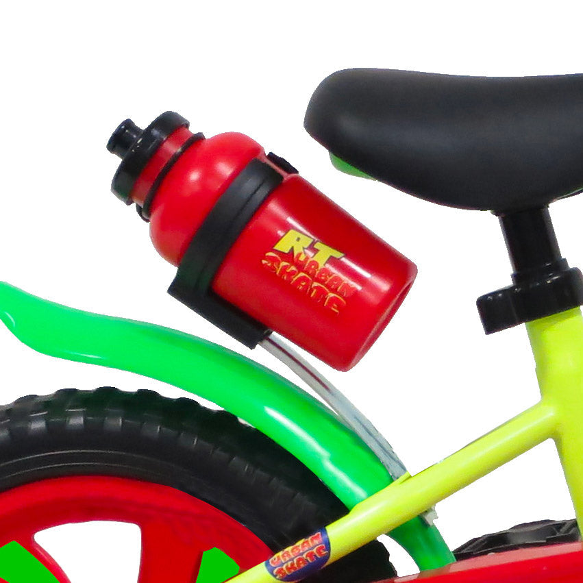 Bicicletta per Bambino 12” 1 Freno Gomme in EVA Urban Skate Gialla