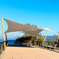 VELA TENDA DA SOLE TRIANGOLARE 5X5X5 Bianco