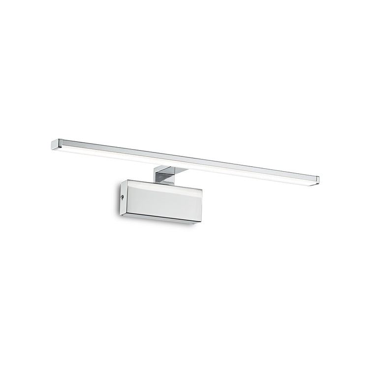 Applique Moderna Alma Metallo Cromo Led 12,5W 3000K Luce Calda