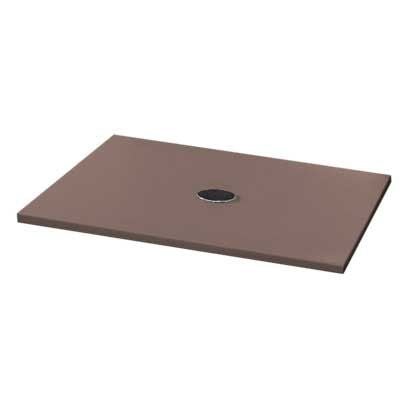 Piatto doccia in ceramica UNIKO alto 3 cm - Azzurra - Misura: 70 x 180 x 3h (tortora)