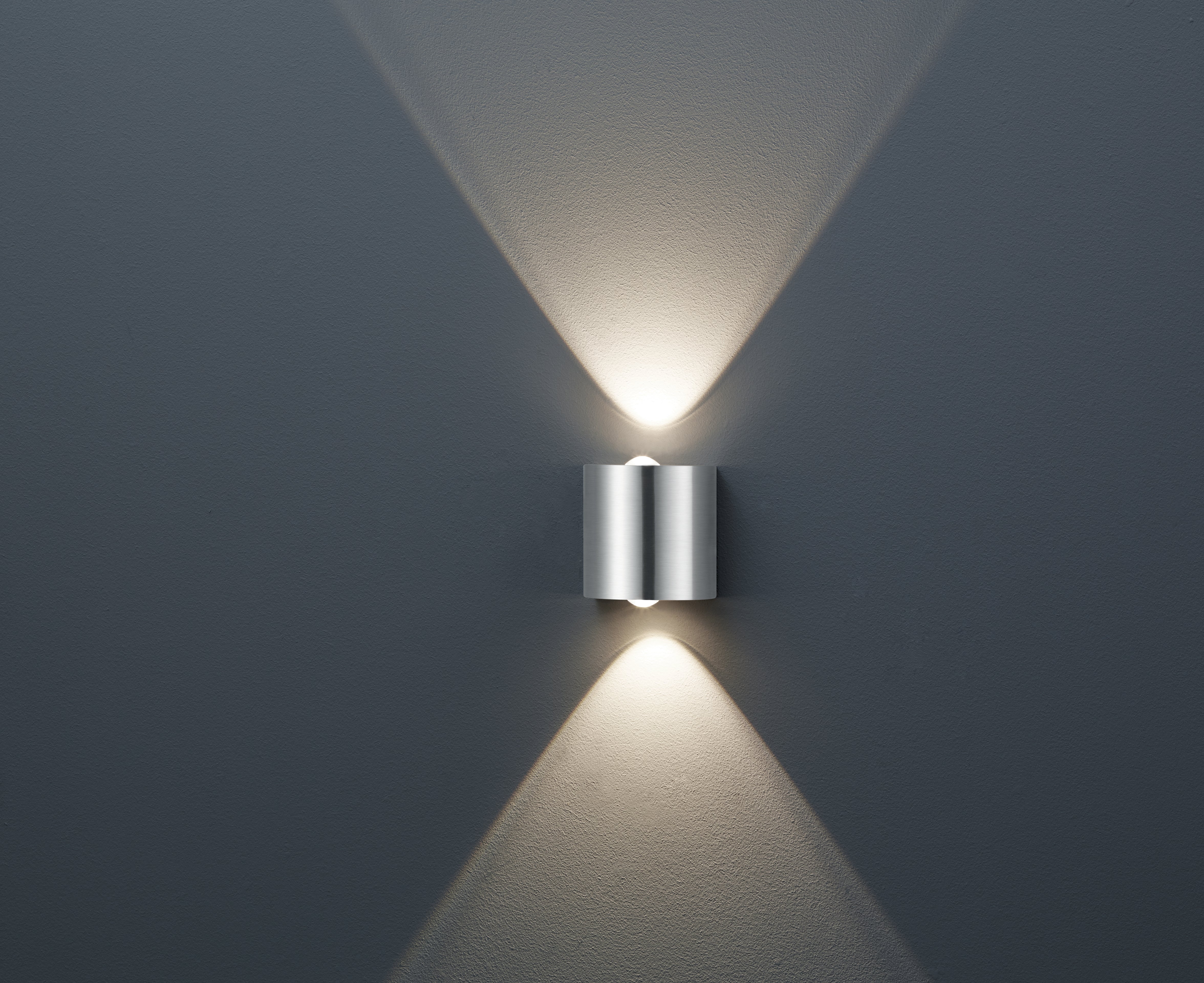 Applique da Interno a LED in Metallo Nickel Opaco