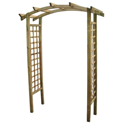 Pergola Ad Arco Legno Impregn. Papillon 210X70X230Hcm