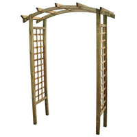 Pergola Ad Arco Legno Impregn. Papillon 210X70X230Hcm