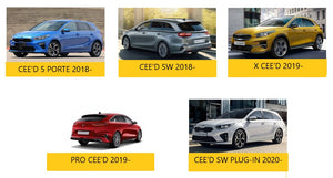 RIGUM904048 , Hyundai i30 PD 5 Porte dal 04/2017-, i30 MHEV dal 2021-, Ceed 5 porte dal 10/2018-, Ceed SportsWagon dal 1