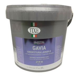 Idropittura lavabile Bianco Tixe Gavia 1 lt