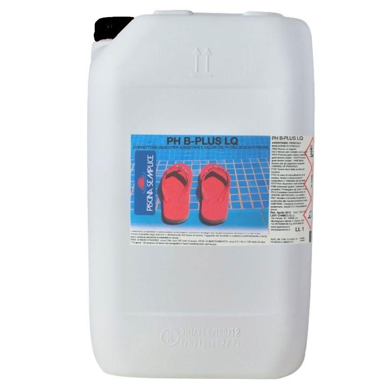 Correttore Ph+ Liquido 25Kg - Per Aumentare Il Ph Della Piscina