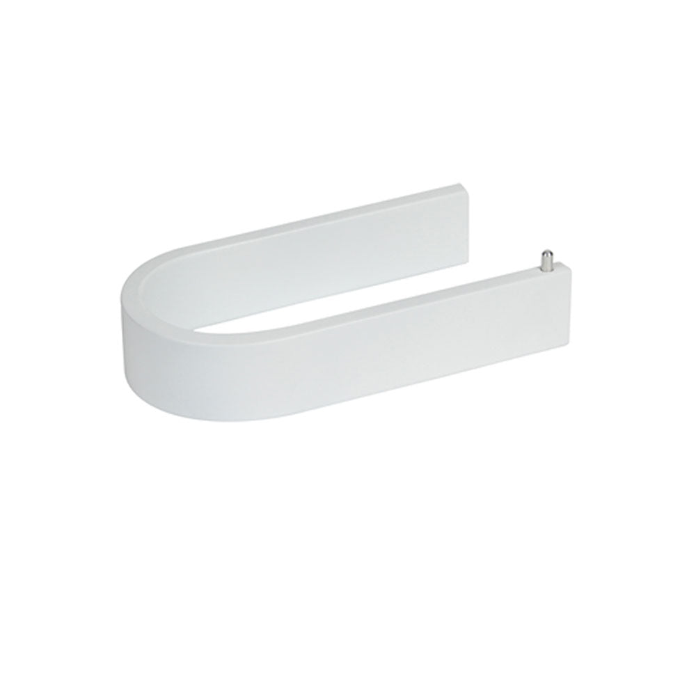 Porta rotolo da incollo linea 'Materia' in alluminio anodizzato - cm 14,8x7,6x3h - Koh-i-Noor - Bianco