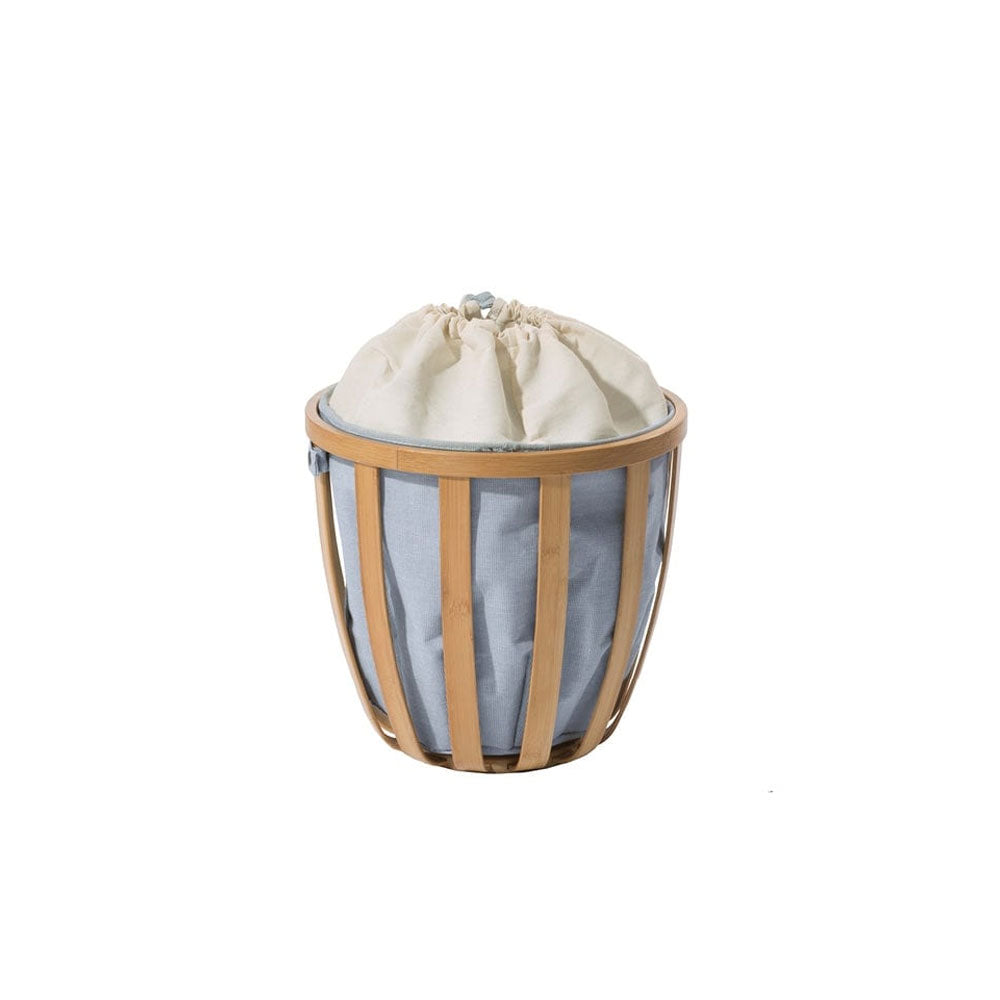 Cesto Porta Biancheria in bamboo modello 'Laundry Pot' by Cipi cm 35x35x38h