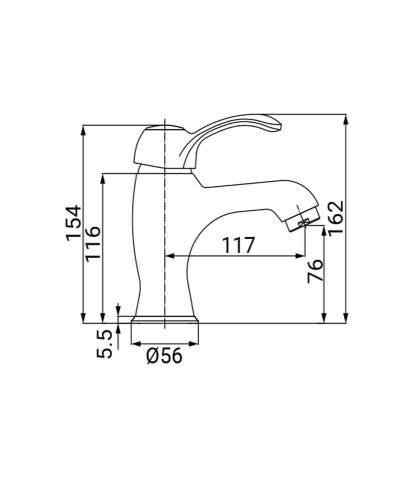 Miscelatore lavabo bronzato vecchio ottone