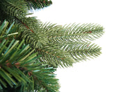 Albero di Natale Artificiale 240 cm 64 Rami con Tronco Pioppo del Gargano Verde