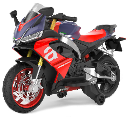 Moto Elettrica per Bambini 12V con Licenza Aprilia RS660 Viola